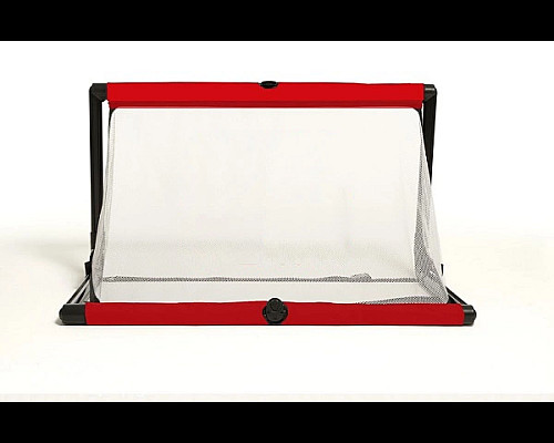Сітка для воріт BAZOOKAGOAL 120 х 75 см, біло-червона