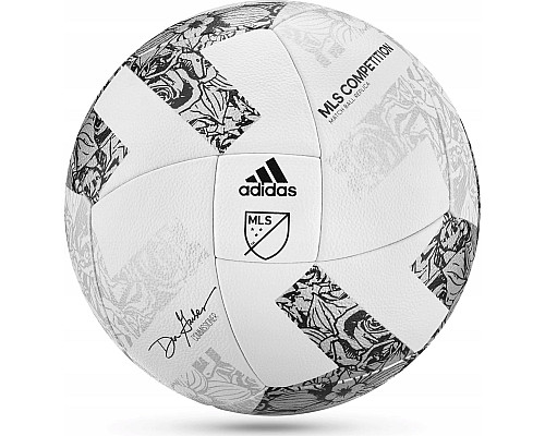 М'яч футбольний Adidas MLS Competition H57826 розмір 5, чорно-білий
