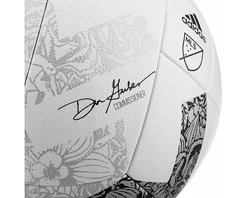 М'яч футбольний Adidas MLS Competition H57826 розмір 5, чорно-білий