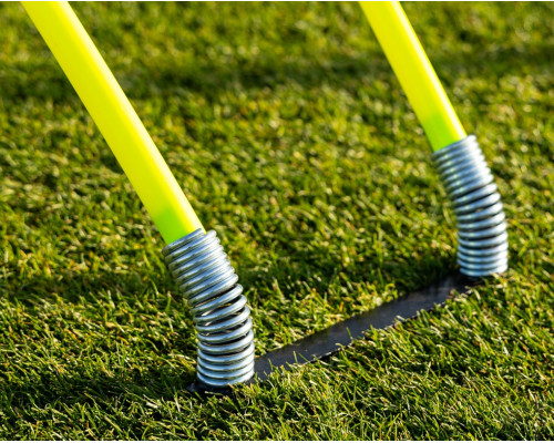 Манекен футболіста для тренувань Yakimasport Junior 150 см, блакитно-зелений