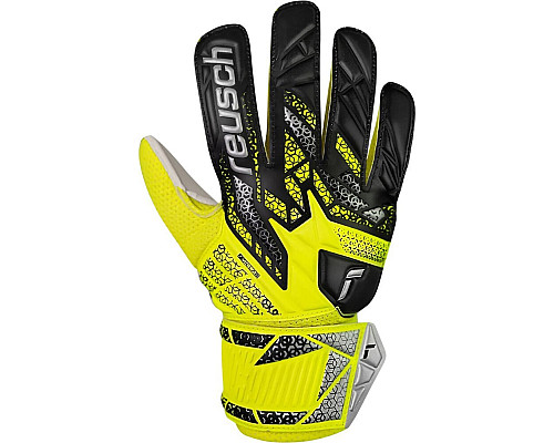 Рукавички воротарські Reusch Attrakt Solid Junior 5572515 2014 р.5, жовто-чорні