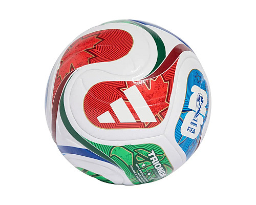 М'яч футбольний Adidas FIFA World Cup  Trionda League Street розмір 5, біло-червоний