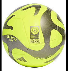 Футбольний м'яч Adidas 2023 Oceaunz Club розмір 5, чорно-жовтий