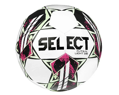 М'яч футзальний Select FUTSAL LIGHT DB v22 розмір 4, біло-рожевий