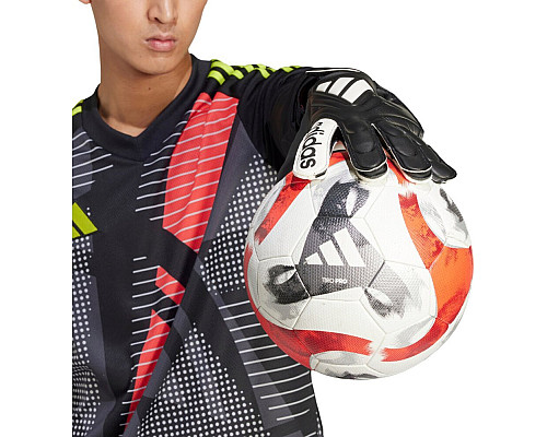 Рукавички воротарські Adidas Copa Club Goalkeeper JY0625 р. 7,5, чорно-білі
