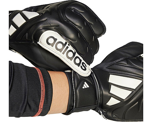 Рукавички воротарські Adidas Copa Club Goalkeeper JY0625 р. 7,5, чорно-білі