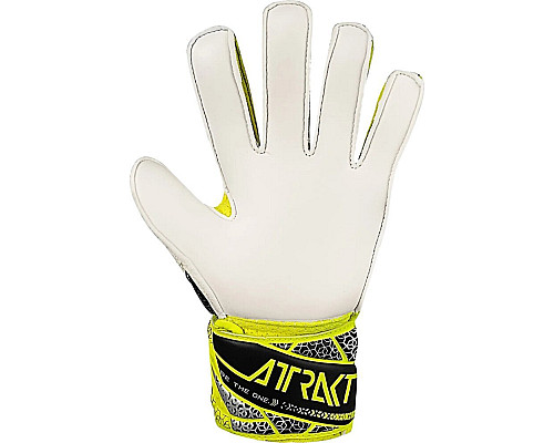 Рукавички воротарські Reusch Attrakt Solid Junior 5572515 2014 р.8, жовто-чорні