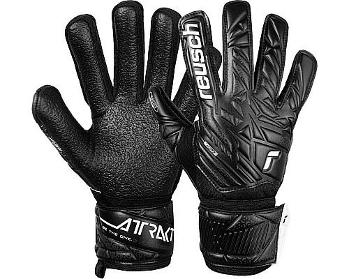 Рукавички воротарські Reusch Attrakt Resist Junior 5572615 7700 р.4, чорні