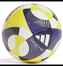 Футбольний м'яч Adidas Conext 25 PRO OMB розмір 5, фіолетово-жовтий