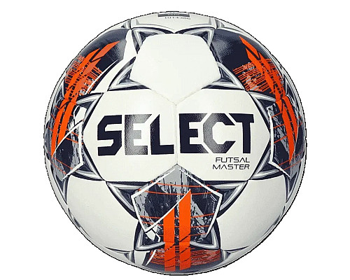 М'яч футзальний Select Futsal Master v22 розмір 4, біло-чорний