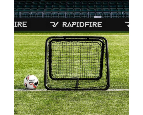 Сітка тренувальна для футболу FORZA RapidFire FR100 Rebounder 94 x 94 см, чорна