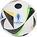 М'яч футбольний Adidas Euro24 Fussballiebe League J350 IN9376 розмір 5, біло-чорний