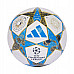 Футбольний м'яч Adidas UCL League Stage 25/26 розмір 4, біло-блакитний