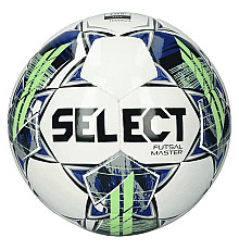 М'яч футзальний Select Futsal Master v22 розмір 4, біло-синій
