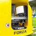 Тренажер для метання м'ячів FORZA BALL LAUNCHER з подачею, жовтий