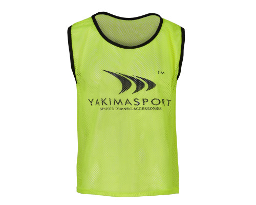 Футбольна манішка Yakimasport жовта