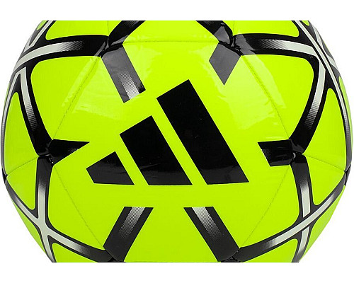 М'яч футбольний Adidas Starlancer Club IT6382 розмір 4, жовто-чорний
