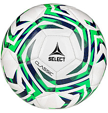 М'яч футбольний Select FB CLASSIC v25 розмір 4, біло-зелений