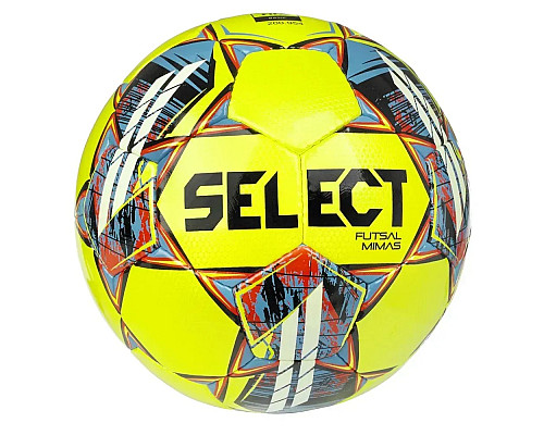 М'яч футзальний SELECT Futsal Mimas (FIFA Basic) v22 розмір 4, жовто-синій