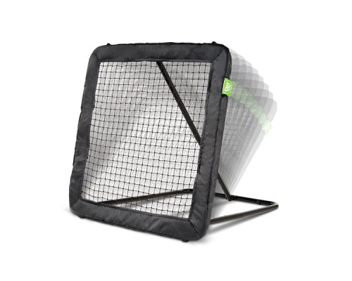 Сітка тренувальна для футболу Exit Kickback L Rebounder 124 х 124 см, чорна