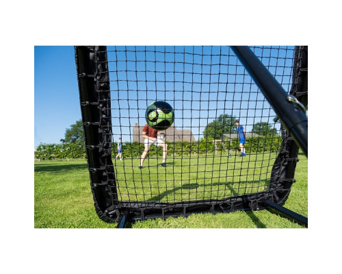 Сітка тренувальна для футболу Exit Kickback L Rebounder 124 х 124 см, чорна