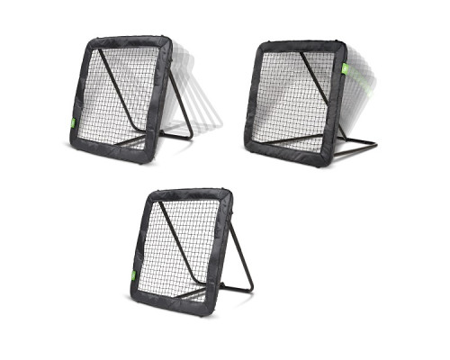 Сітка тренувальна для футболу Exit Kickback L Rebounder 124 х 124 см, чорна