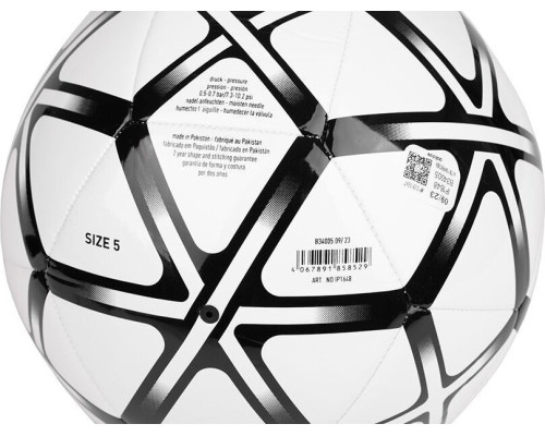 М'яч футбольний Adidas Starlancer Club IP1648 розмір 5, біло-чорний М'яч футбольний Adidas Starlancer Club IP1648 розмір 5, біло-чорний