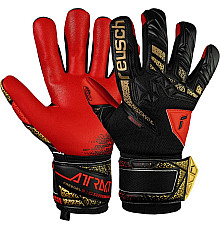Рукавички воротарські Reusch Attrakt Freegel Silver Junior 5572235 7075 р.6,5, червоно-чорні