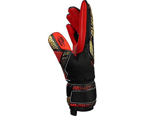 Рукавички воротарські Reusch Attrakt Freegel Silver Junior 5572235 7075 р.6,5, червоно-чорні