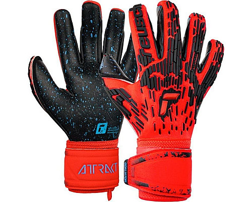 Рукавички воротарські Reusch Attrakt Freegel Fusion Goaliator M 5370995 3333 р.8, червоний
