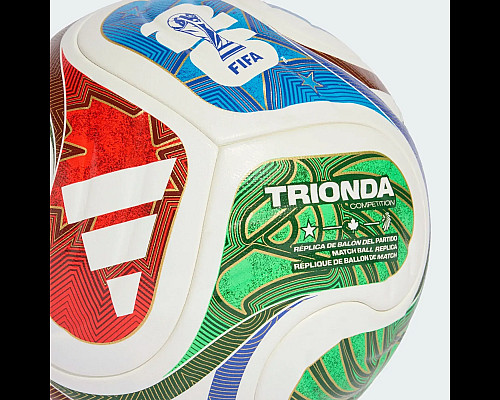 Футбольний м'яч Adidas FIFA World Cup 26 Trionda Training розмір 3, біло-червоний