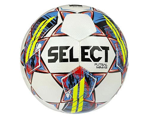 М'яч футзальний SELECT Futsal Mimas (FIFA Basic) v22 розмір 4, біло-синій