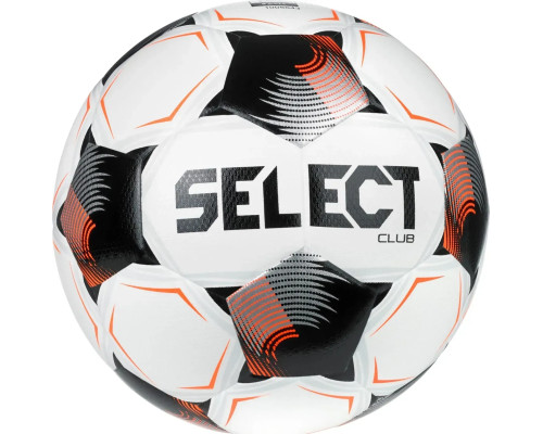 М'яч футбольний Select FB Club Fifa v26 розмір 4, біло-чорний