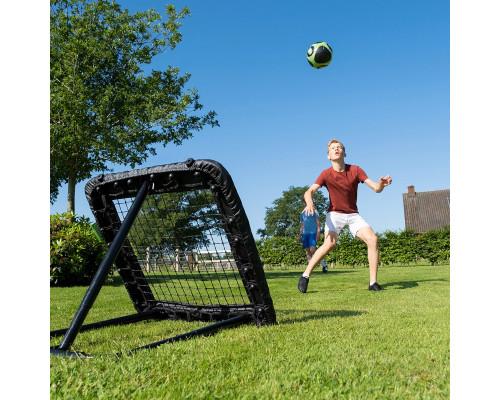 Сітка тренувальна для футболу Exit Kickback М Rebounder 84 х 84 см, чорна