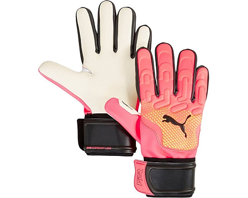 Рукавички воротарські Puma Future Match NC 41926 02 р.9, рожево-білі