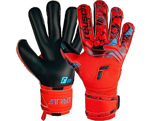 Рукавички воротарські Reusch Attrakt Gold X Evolution M 5370950 3333 р.8, червоні