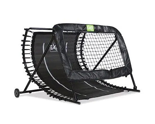 Сітка тренувальна для футболу EXIT Kickback Rebounder 124 х 90 см, чорна