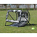 Сітка тренувальна для футболу EXIT Kickback Rebounder 124 х 90 см, чорна