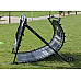 Сітка тренувальна для футболу EXIT Kickback Rebounder 124 х 90 см, чорна