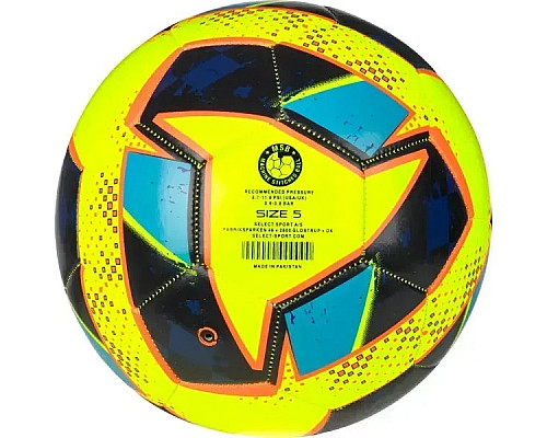 М'яч футбольний Select FB CLASSIC v24 розмір 5, жовто-чорний