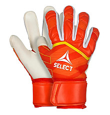 Рукавички воротарські Select GOALKEEPER GLOVES 34 PROTECTION v24, розмір 8 (18 см), біло-оранжеві