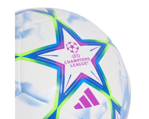 М'яч футбольний Adidas UEFA Champions League Training Ball KZ2981 розмір 3, біло-синій