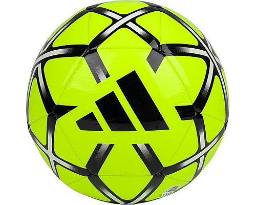 М'яч футбольний Adidas Starlancer Club IT6382 розмір 5, жовто-чорний
