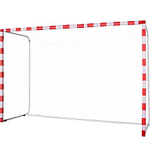 Сітка для воріт Enero 300 x 160 x 90 см, червоно-біла