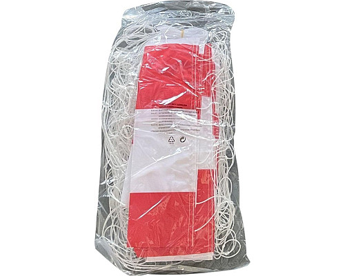 Сітка для воріт Enero 300 x 160 x 90 см, червоно-біла