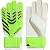 Рукавички воротарські Adidas Predator Training limonkowe JN5362 р. 4, біло-зелені