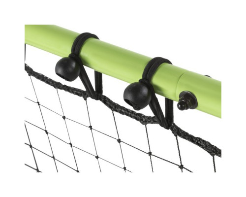 Сітка тренувальна для футболу Exit Tempo Rebounder 120 х 120 см, чорно-зелена