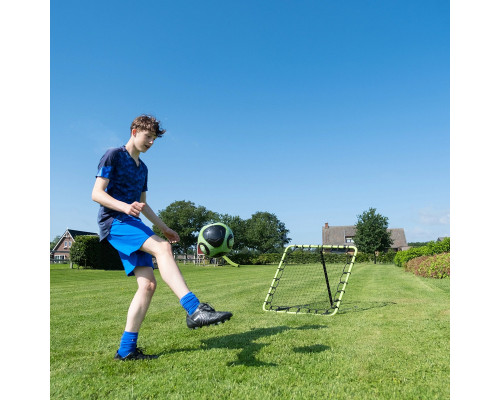 Сітка тренувальна для футболу Exit Tempo Rebounder 120 х 120 см, чорно-зелена
