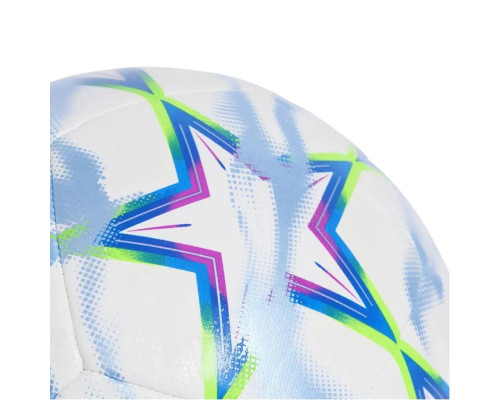 М'яч футбольний Adidas UEFA Champions League Training Ball KZ2981 розмір 4, біло-синій