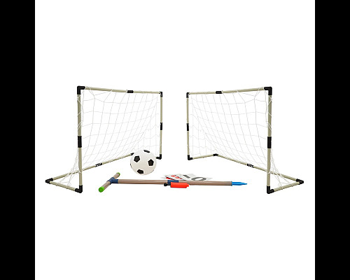 Ворота футбольні дитячі Ramiz JB8885D 64 x 97 x 34, чорно-білі